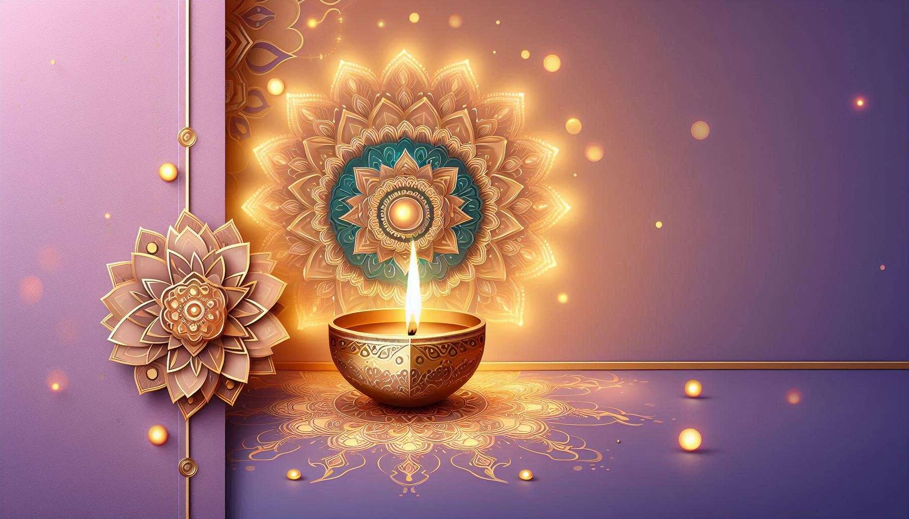 happy diwali background for powerpoint presentation