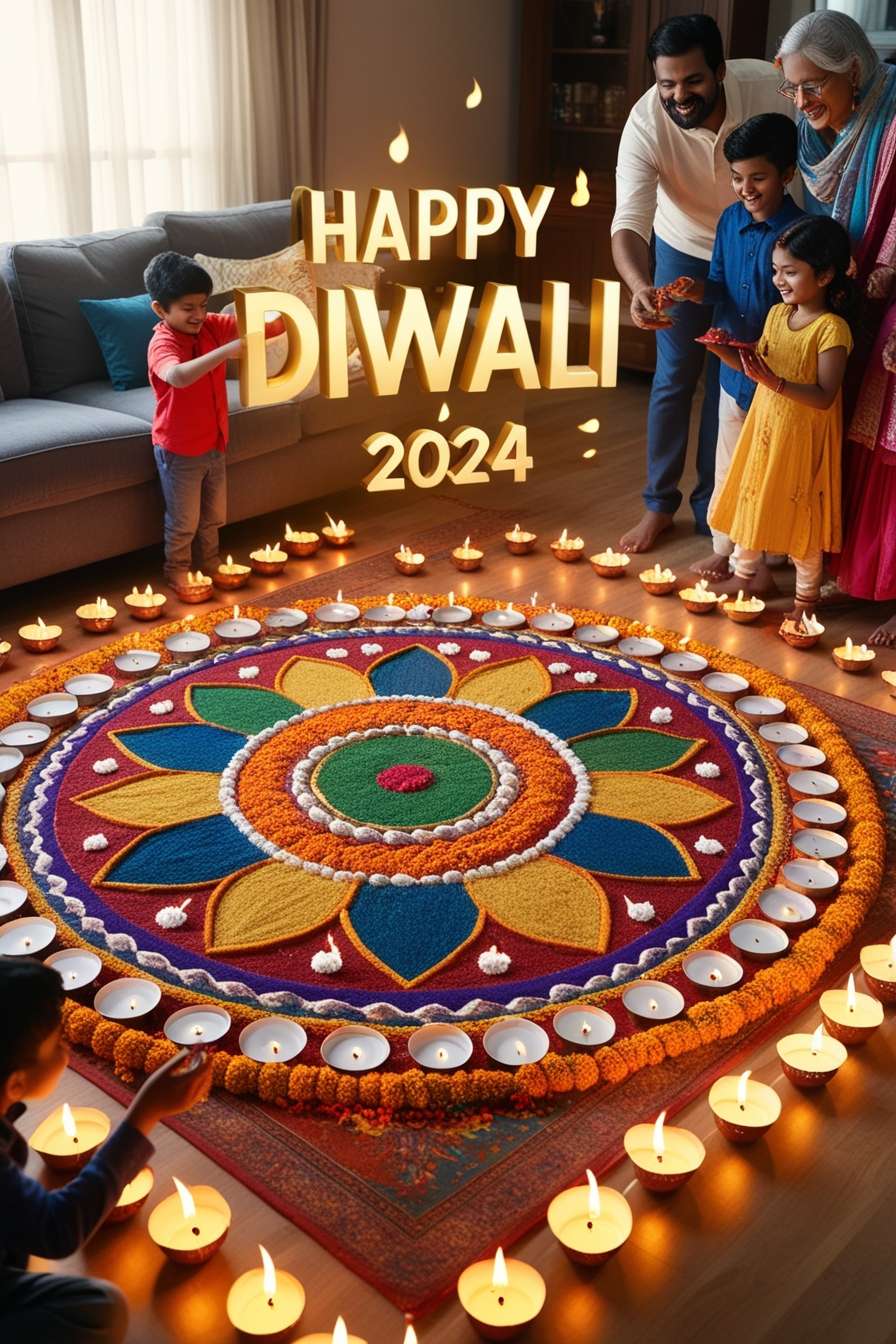 happy diwali greetings with diya images