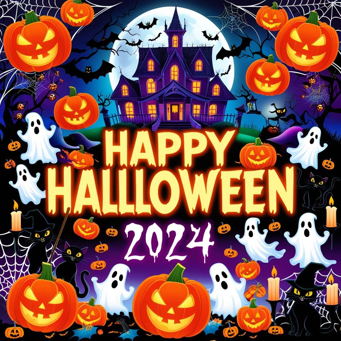 Download Free happy halloween 2024 haunted house pictures for websites, slideshows, and designs | royalty-free and unlimited use.