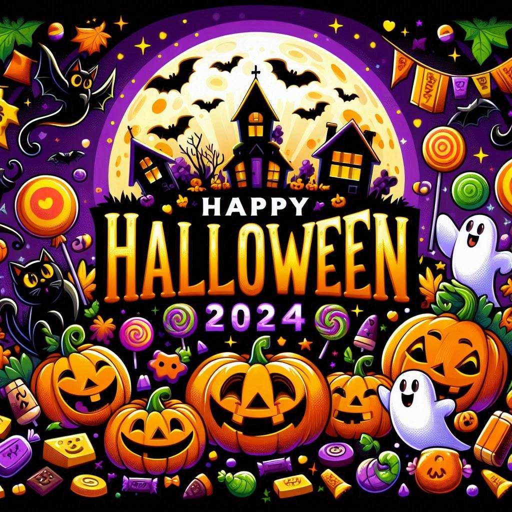 happy halloween hd images for social sharing