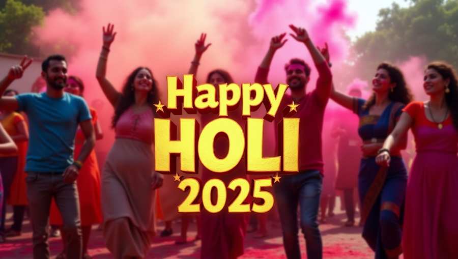 Happy Holi 2025 inspirational quotes and messages