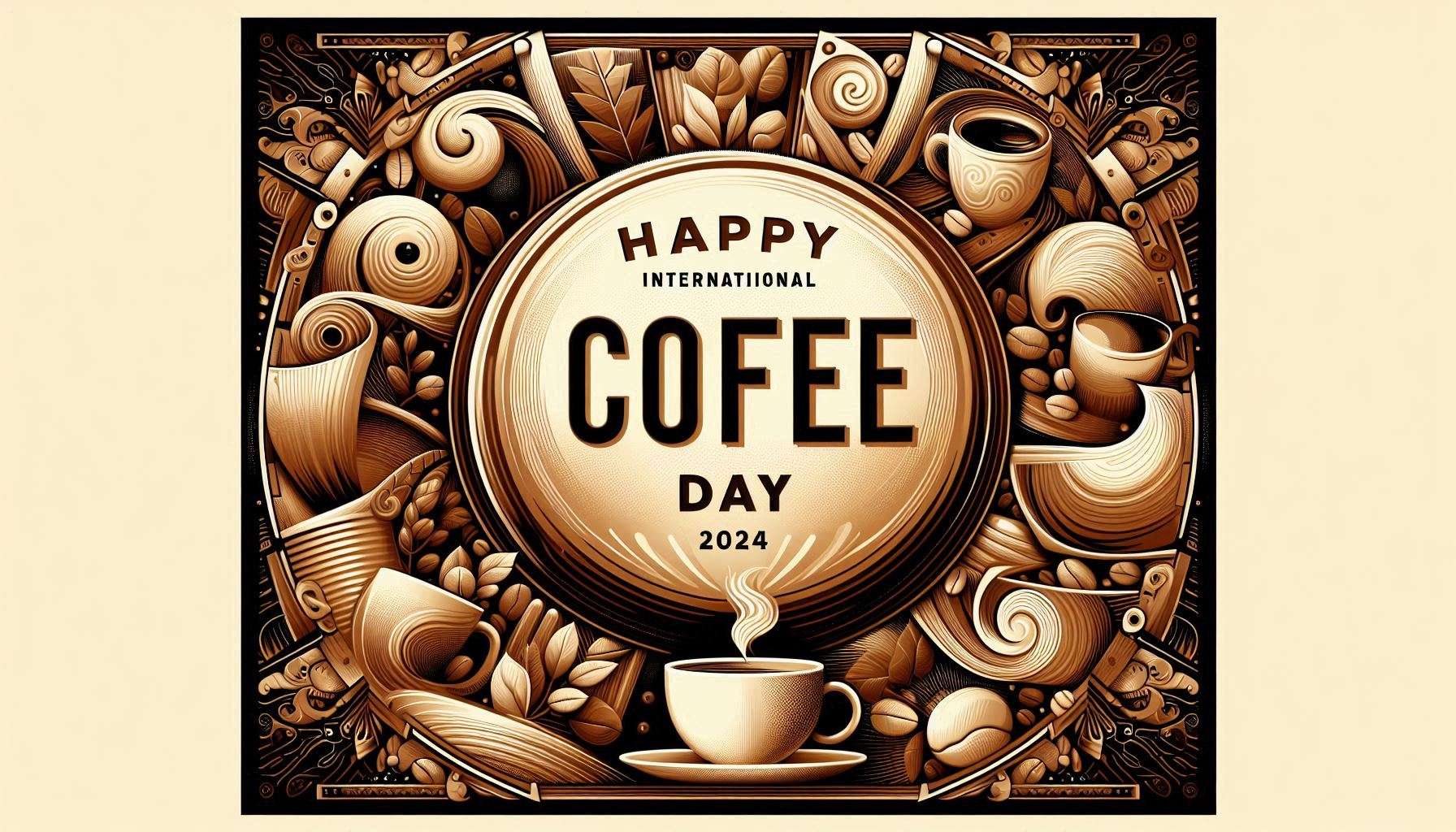 happy international coffee day 2024 coffee cup images