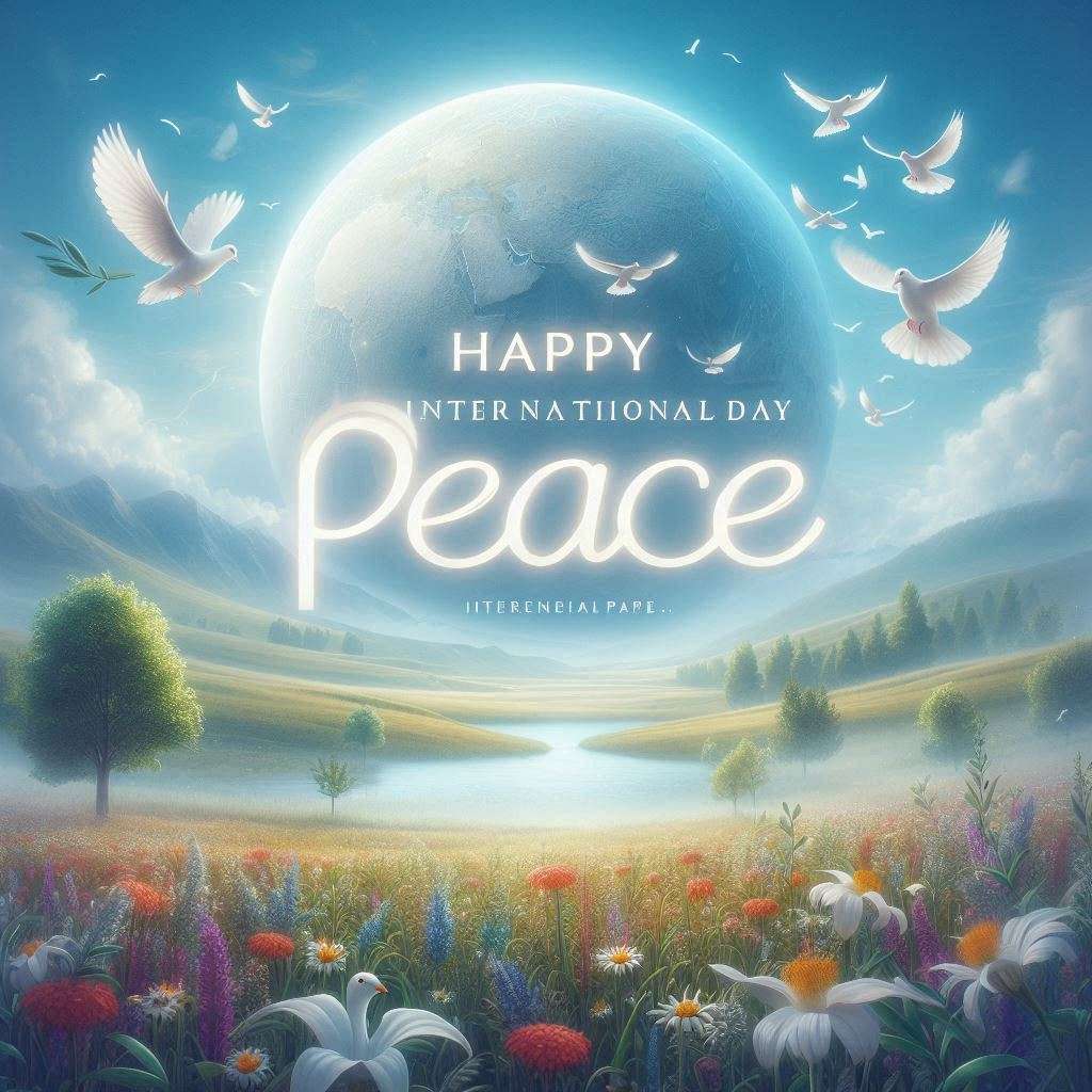 Download Free happy international day of peace greeting cards for websites, slideshows, and designs | royalty-free and unlimited use.