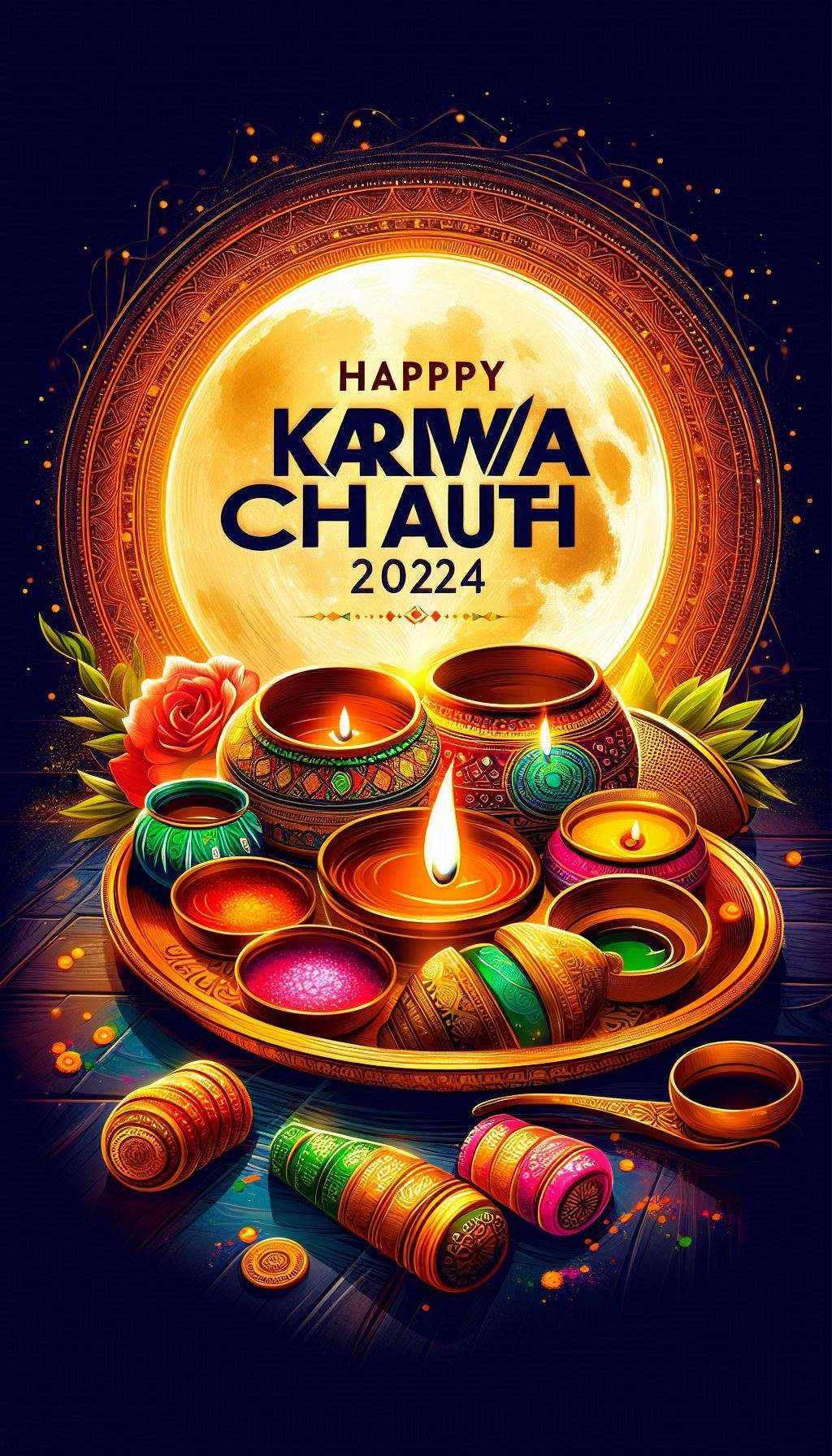 happy karwa chauth 2024 high-resolution pictures