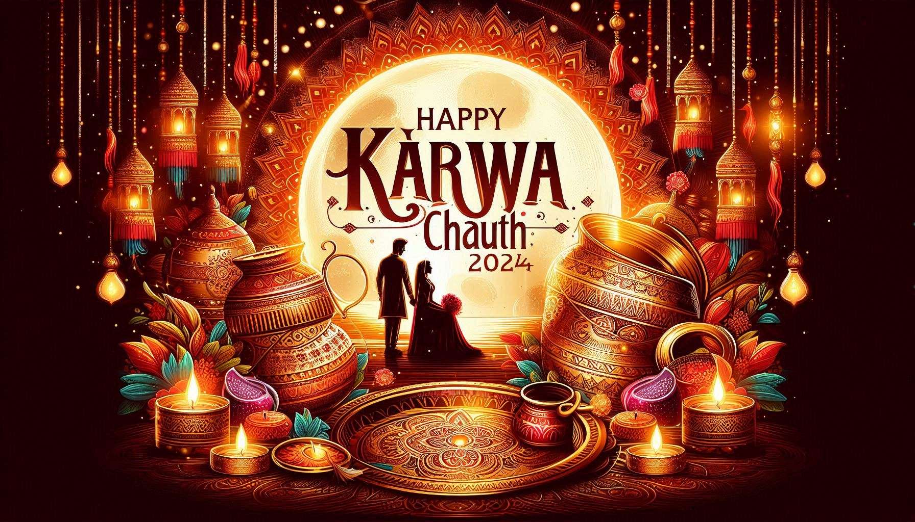 happy karwa chauth greeting images