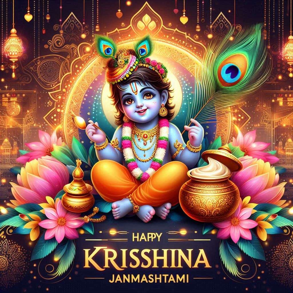 happy krishna janmashtami wishes