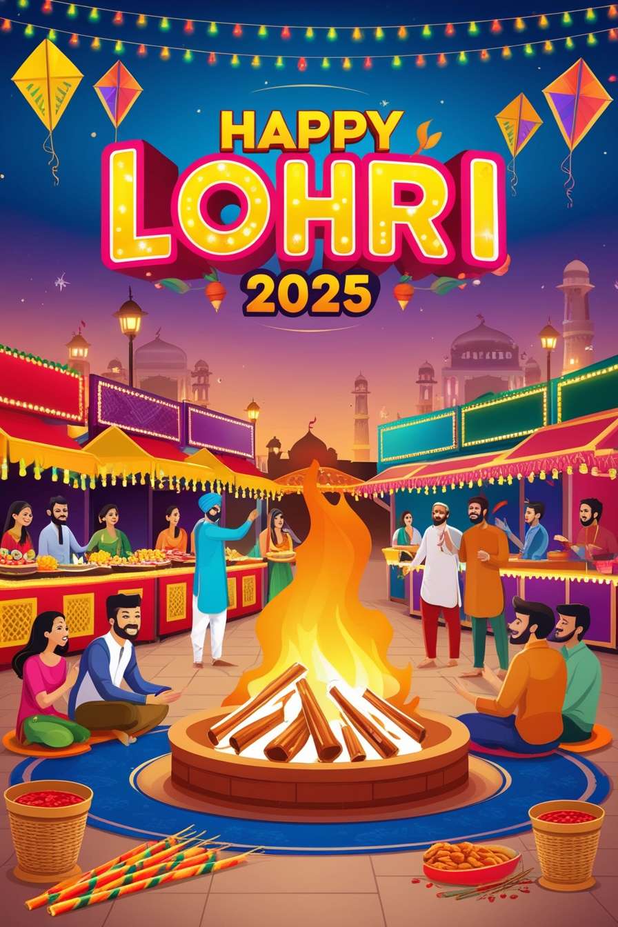 happy lohri 2025 wishes for whatsapp