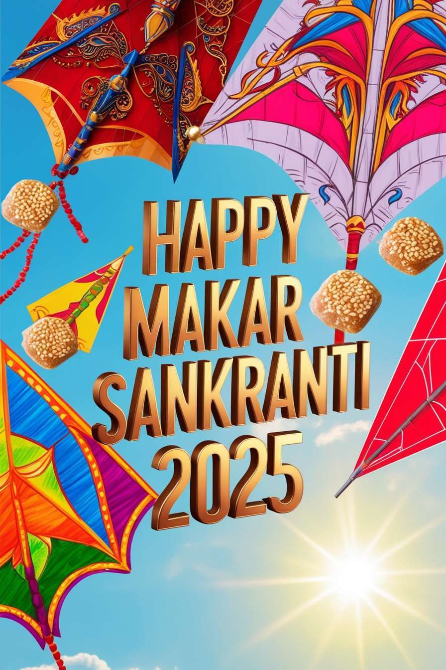 happy makar sankranti 2025 festival spirit wallpapers