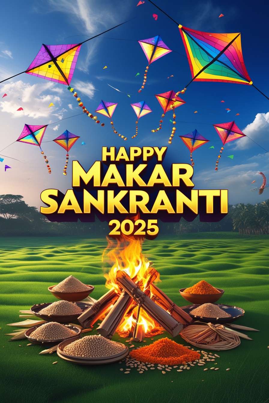 happy makar sankranti 2025 traditional attire photos