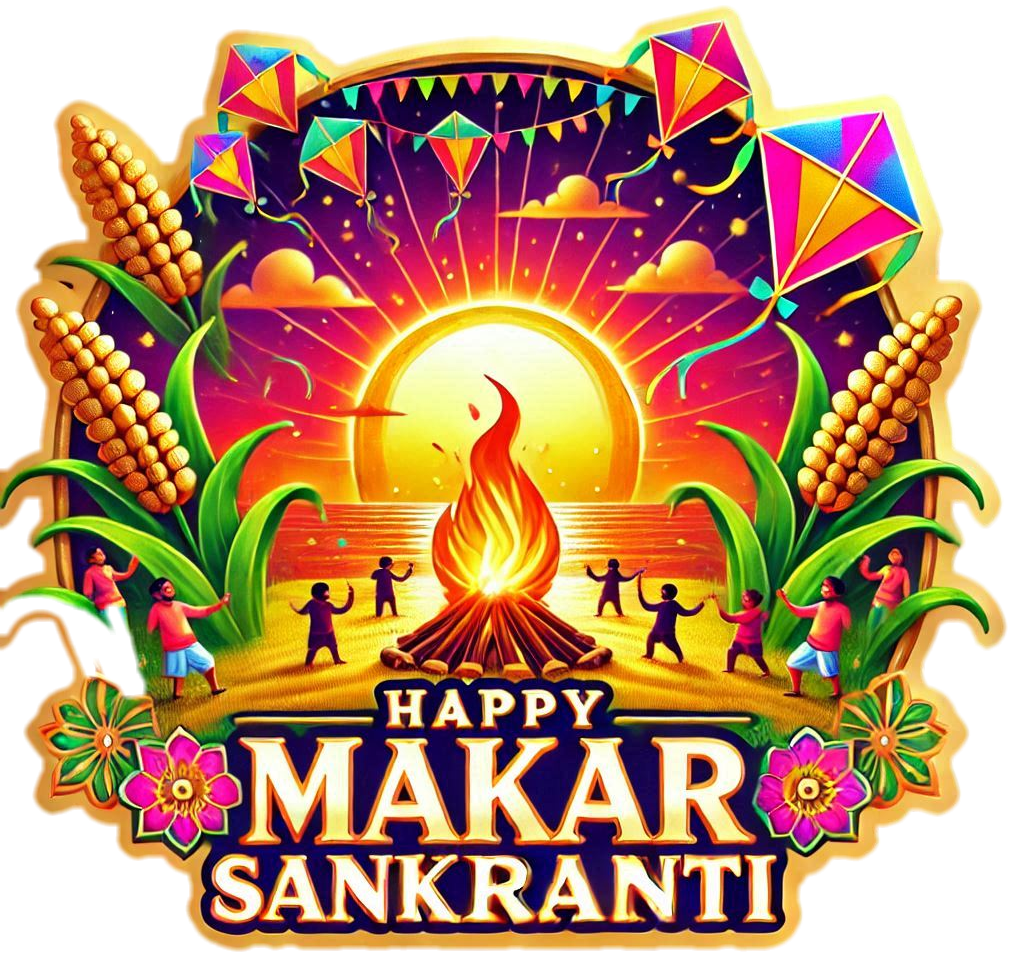 happy makar sankranti png for posters and banners