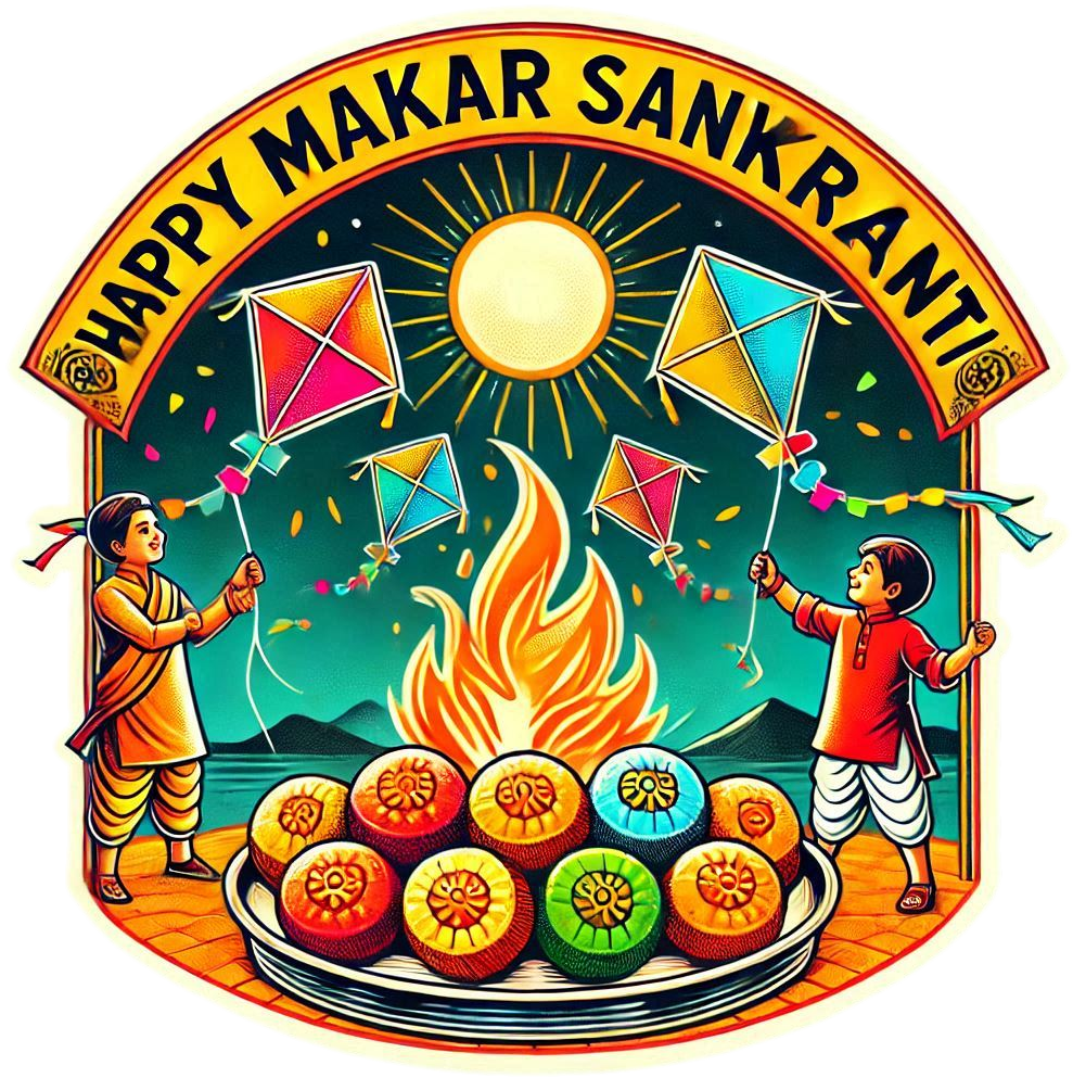 happy makar sankranti png for social media posts