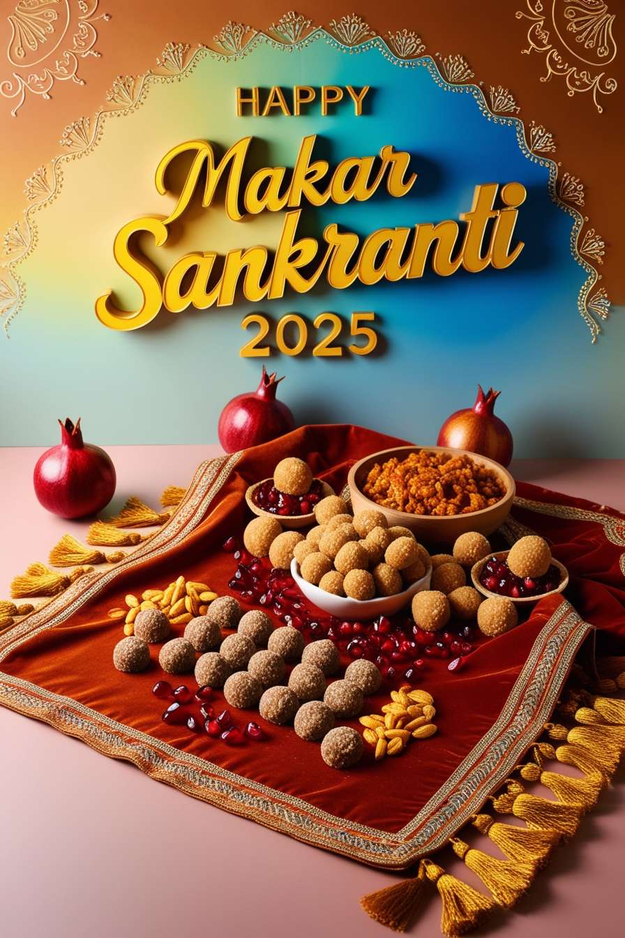 happy makar sankranti wishes 2025 greeting cards