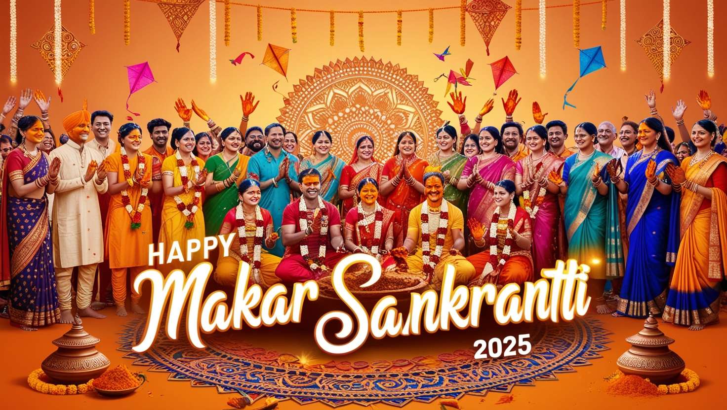 happy makar sankranti wishes 2025 with festival rituals