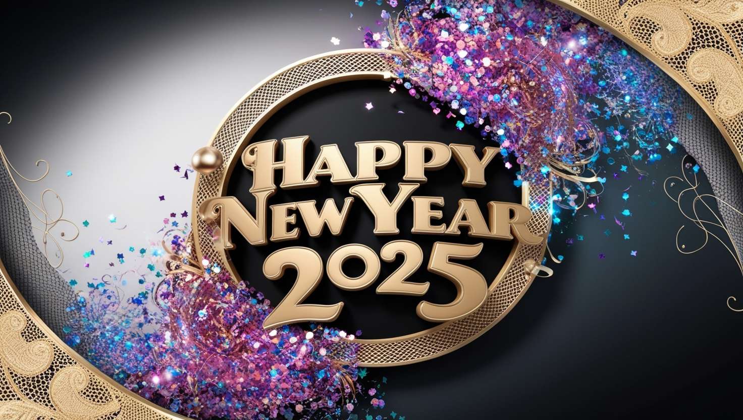 happy new year 2025 banner images for blogs