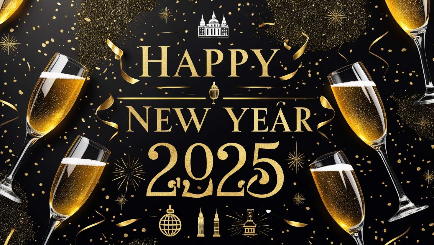 happy new year 2025 wish for professional greetings