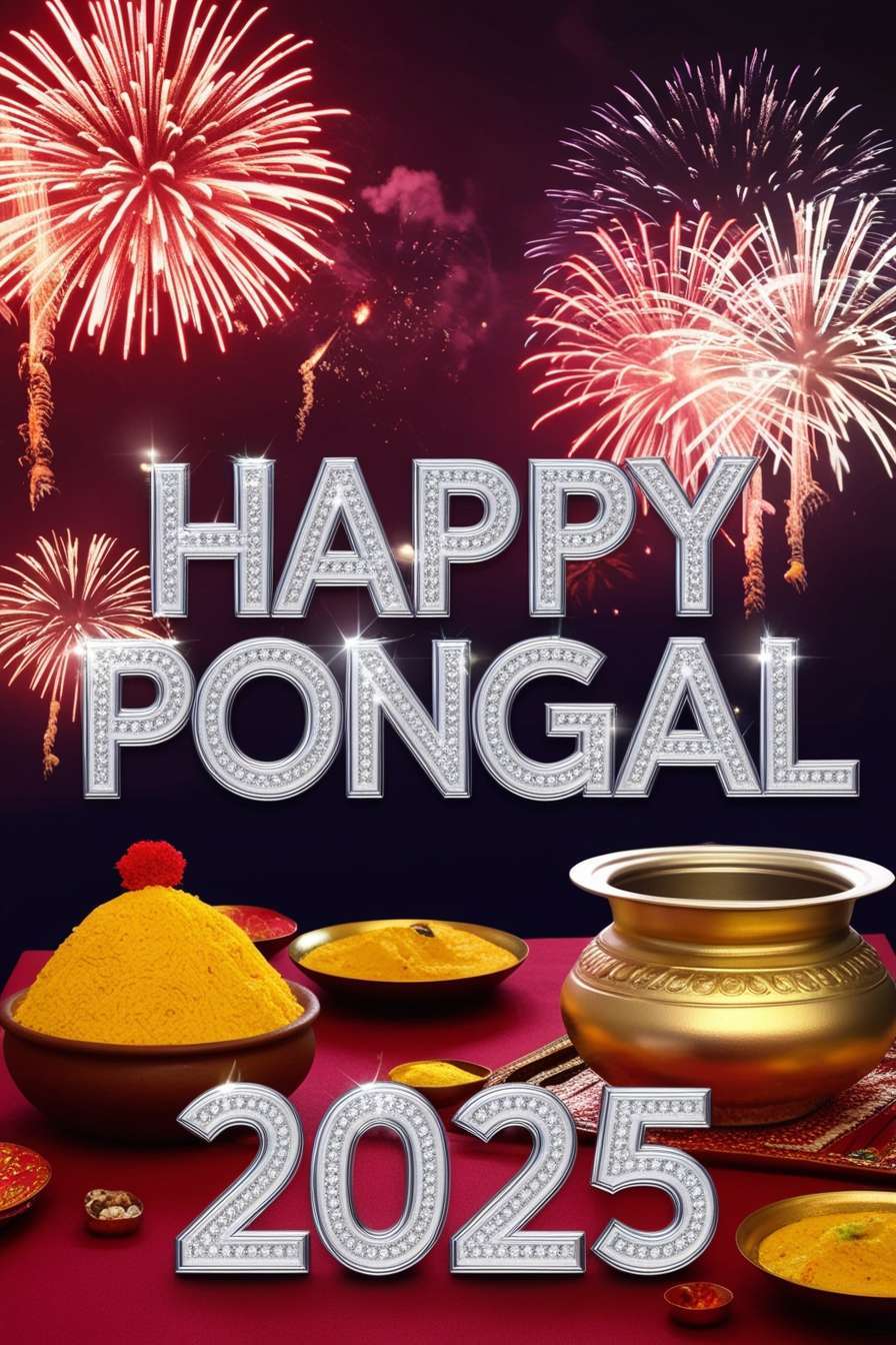 happy pongal greetings 2025 for new year celebrations