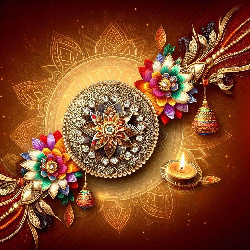 happy raksha bandhan 2024 wallpaper download