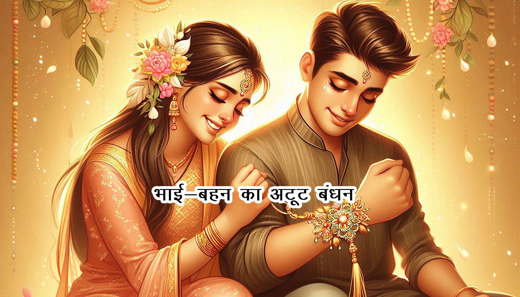 happy raksha bandhan images with emotional brother-sister moments