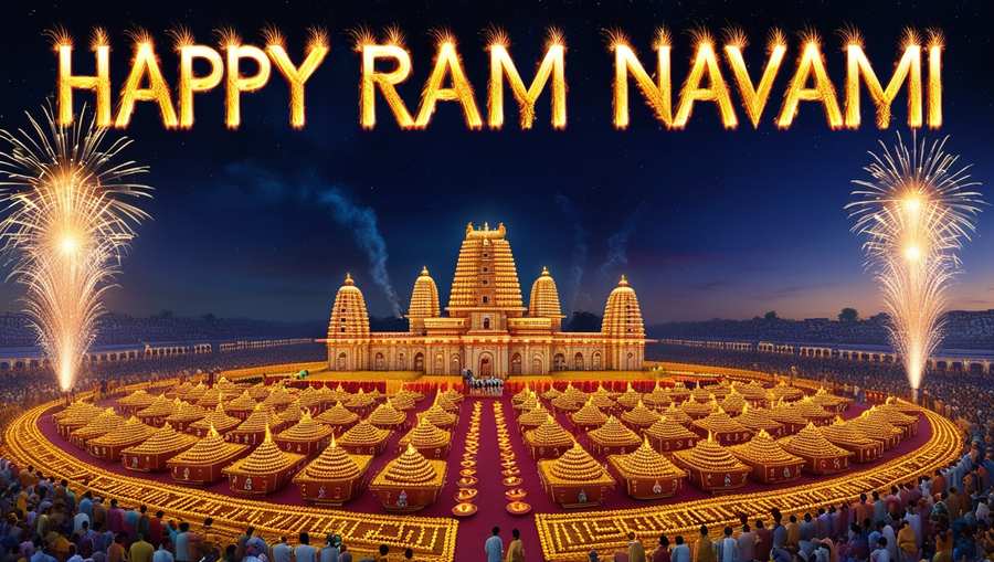 Happy Ram Navami 4K wallpapers free download
