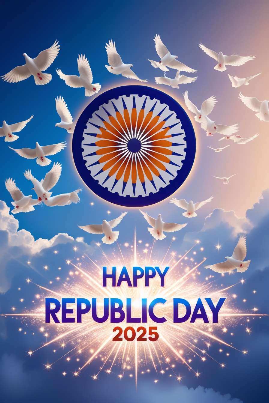 happy republic day 2025 banner design images