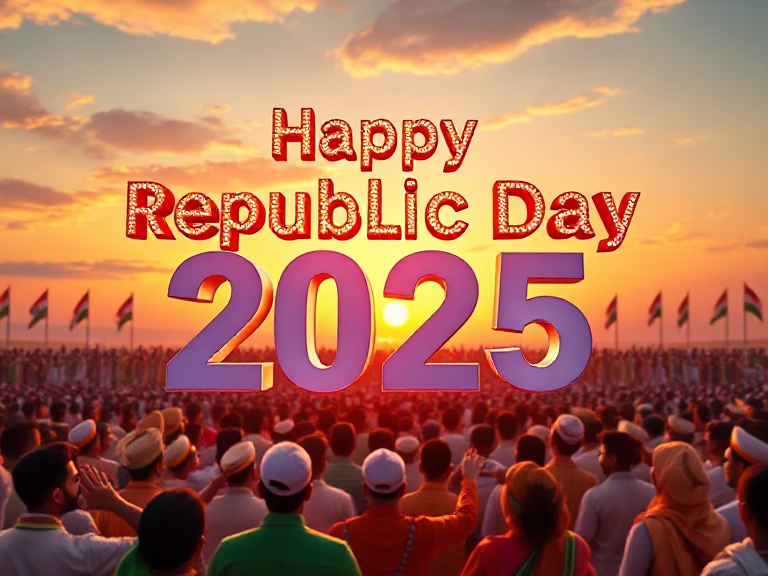 happy republic day 2025 traditional cultural images