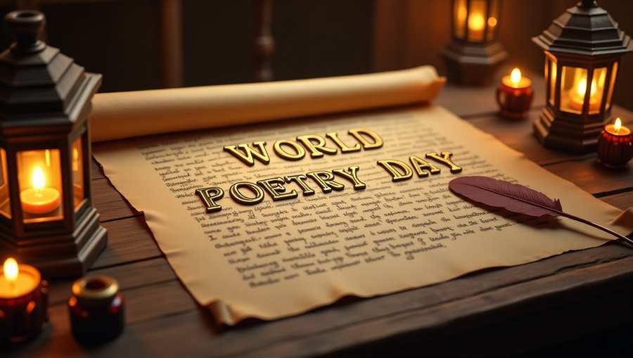Happy World Poetry Day wishes for poets