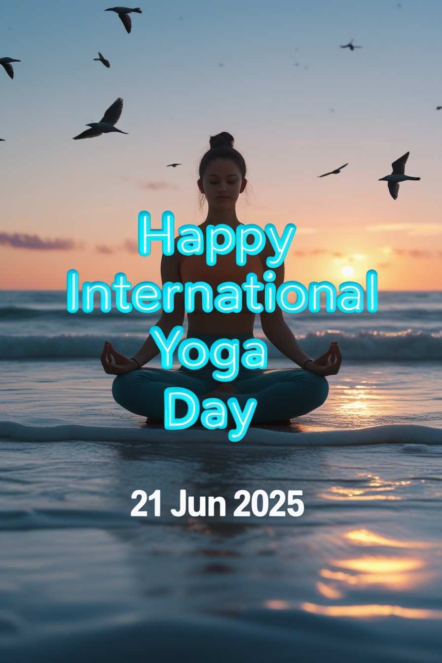 Happy Yoga Day Image With Background Text - Royalty Free Wishes Image | Pngmagic Free Download Happy Yoga Day Image With Background Text - High Quality Wishes Background