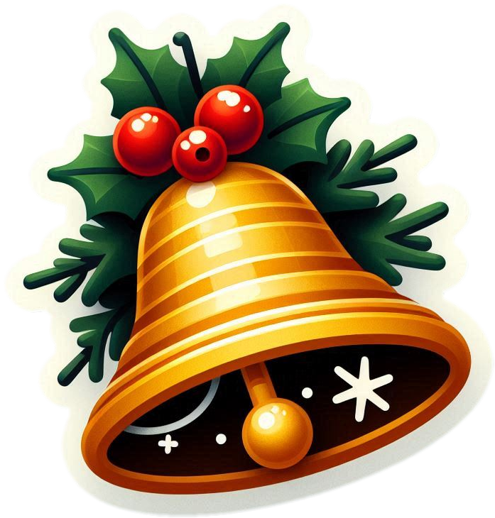 hd christmas bell png free for download