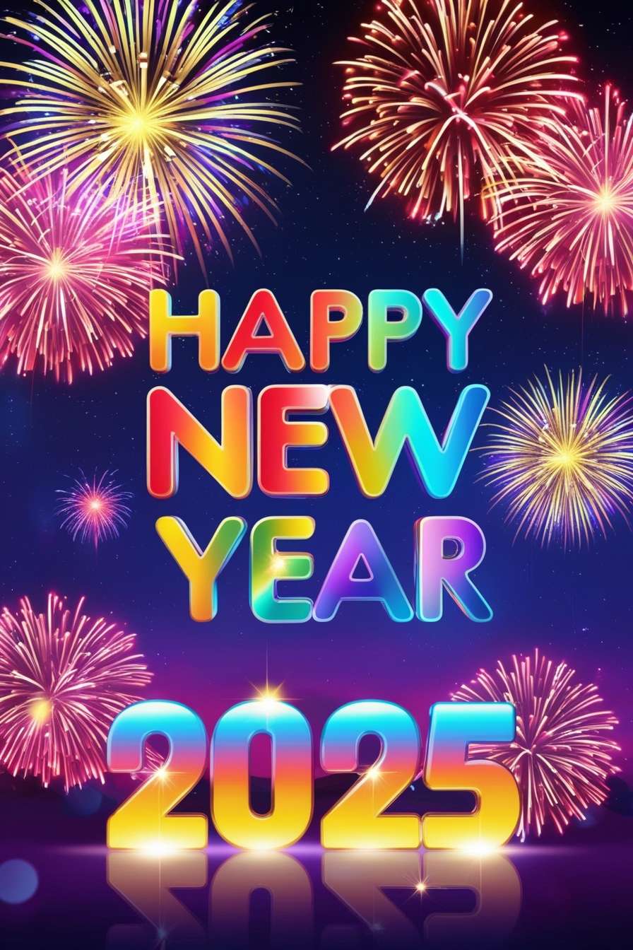 hd happy new year 2025 greetings images