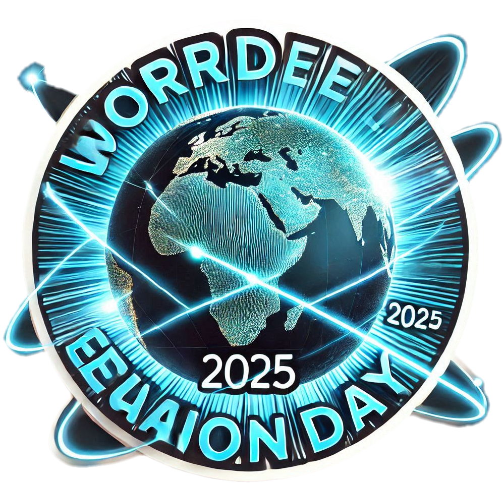 hd world education day 2025 png for posters