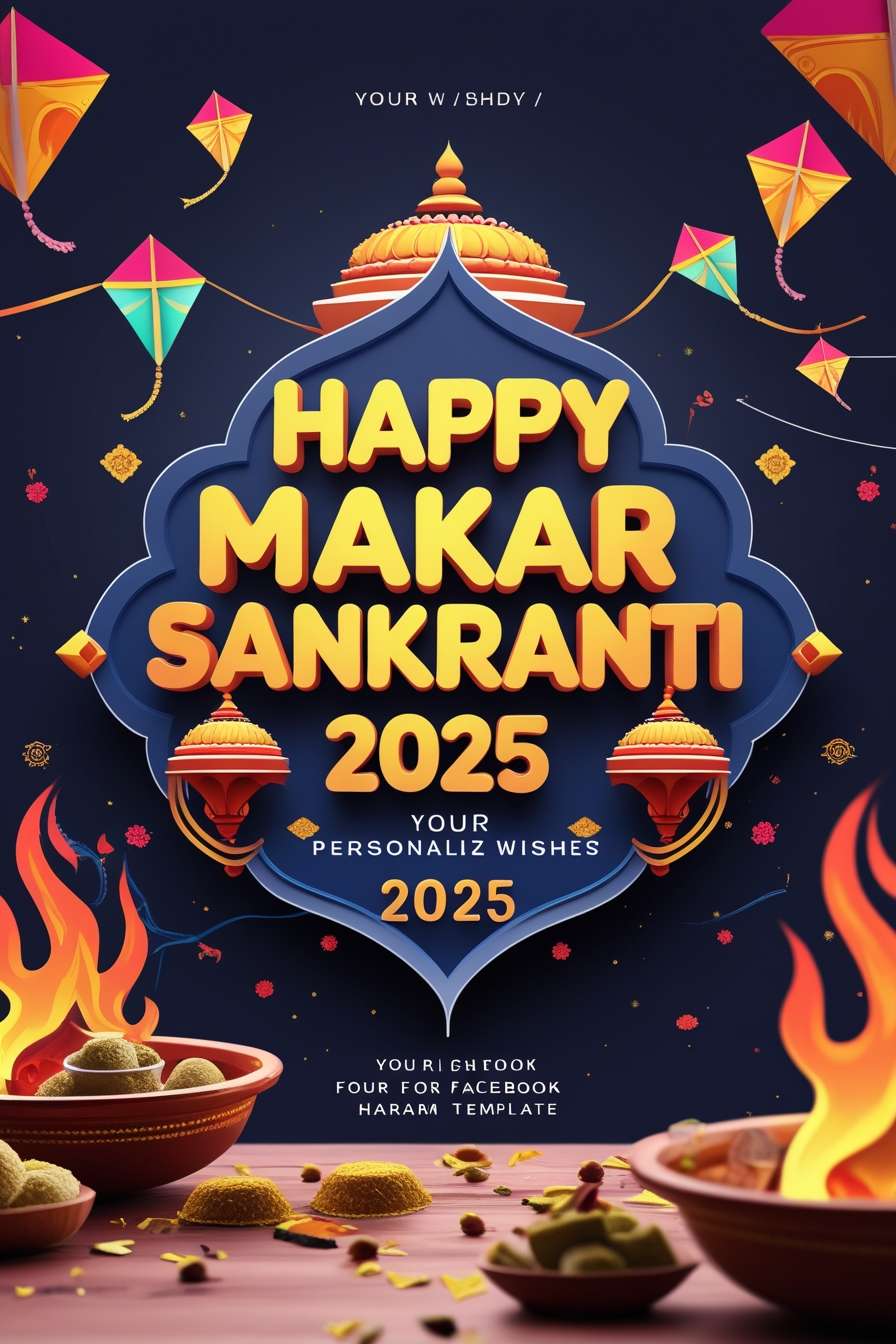 high-quality happy makar sankranti 2025 instagram png images