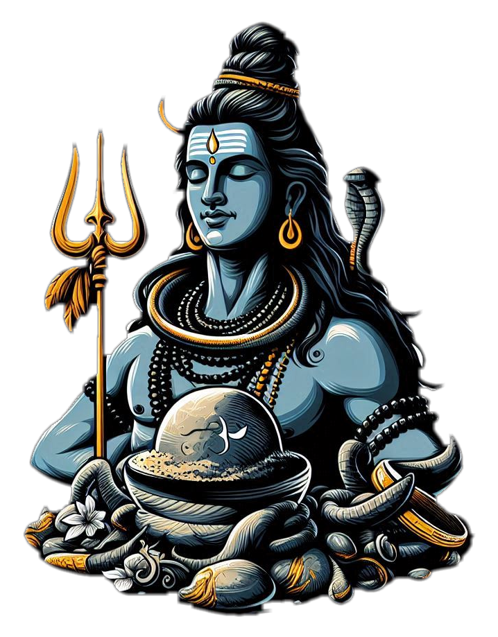 high-quality lord shiva png image with clear background