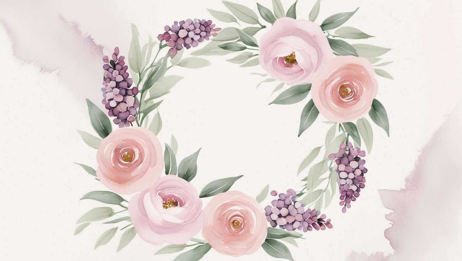 high-quality watercolor flower wallpapers for creatives