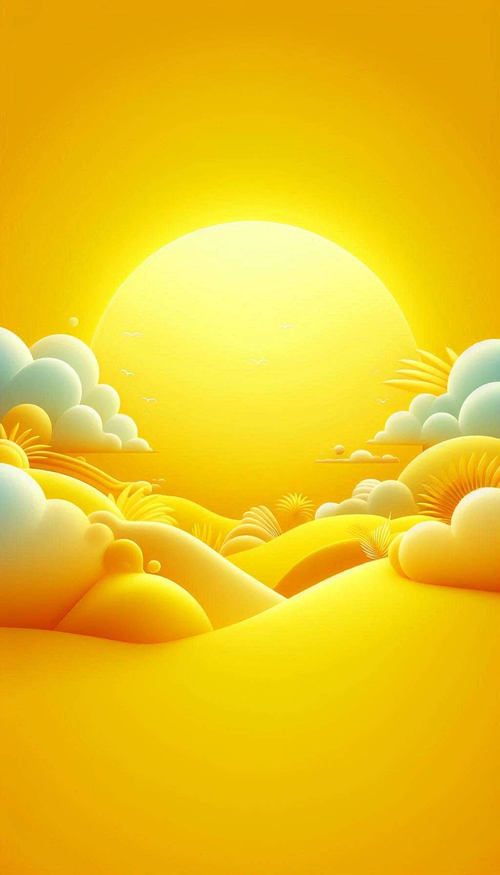 high quality yellow background hd wallpapers free download