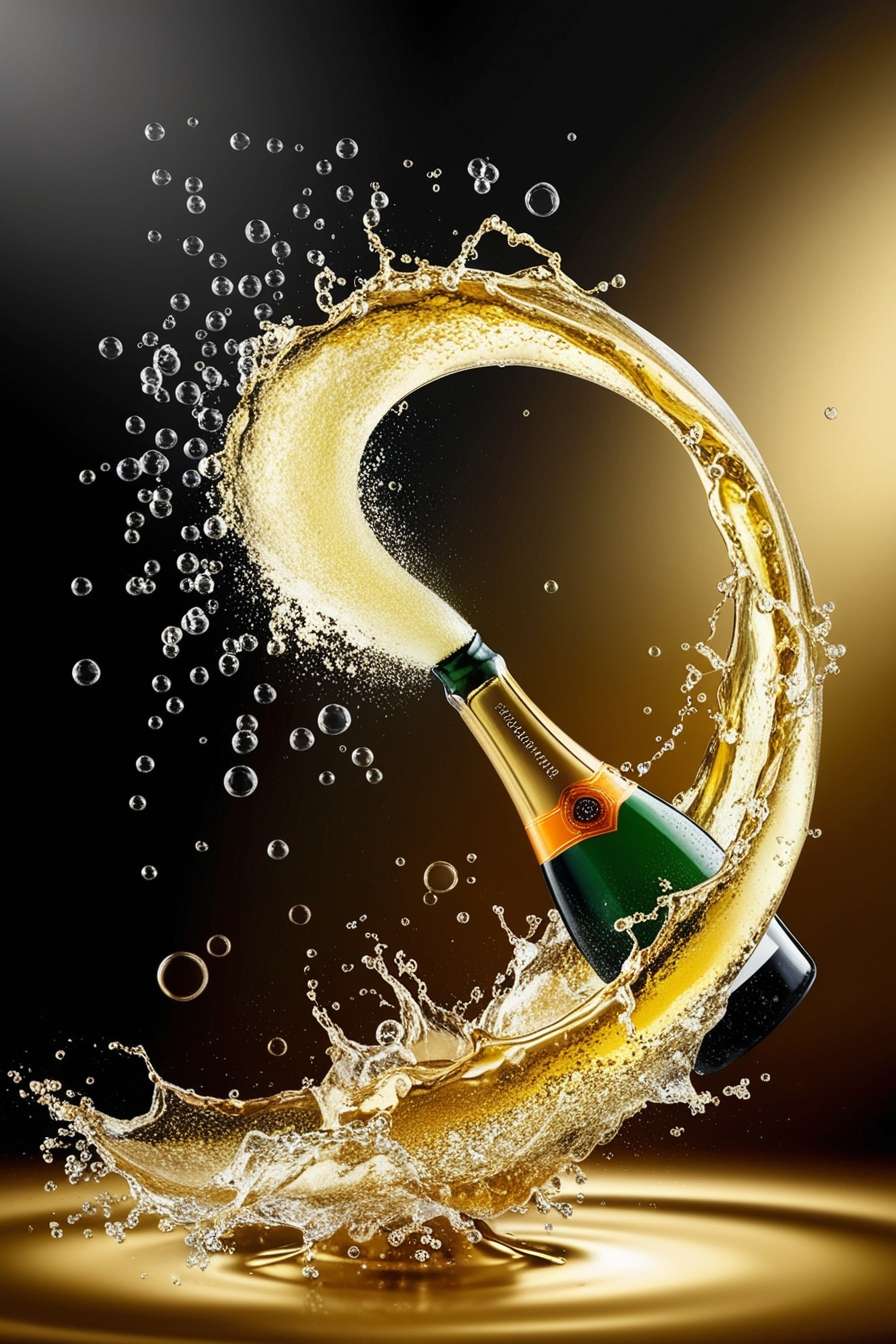 high-resolution champagne background free