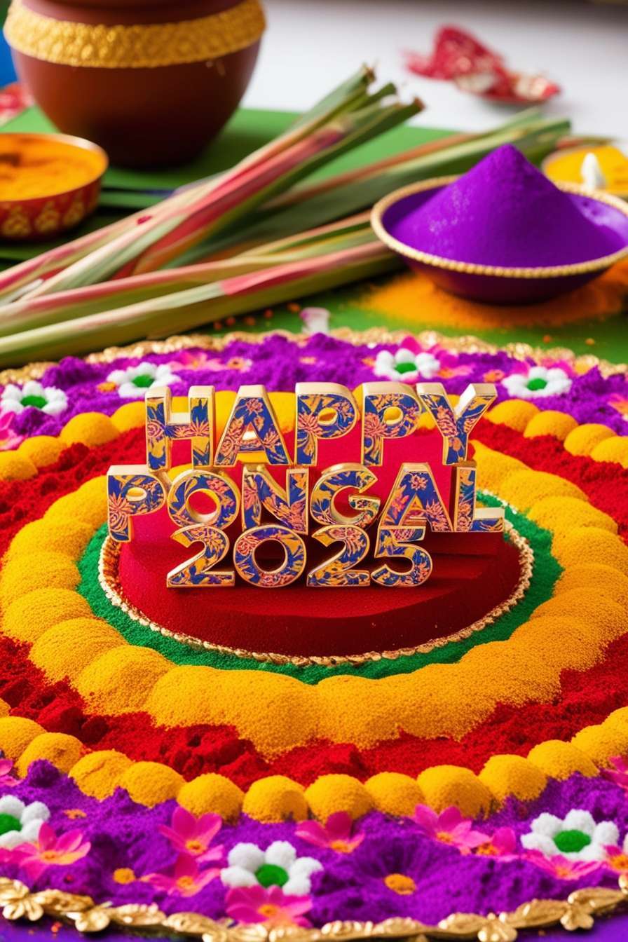 high-resolution happy pongal greetings 2025 pictures