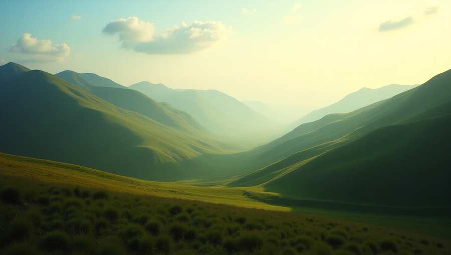 high-resolution Himalayan valley background
