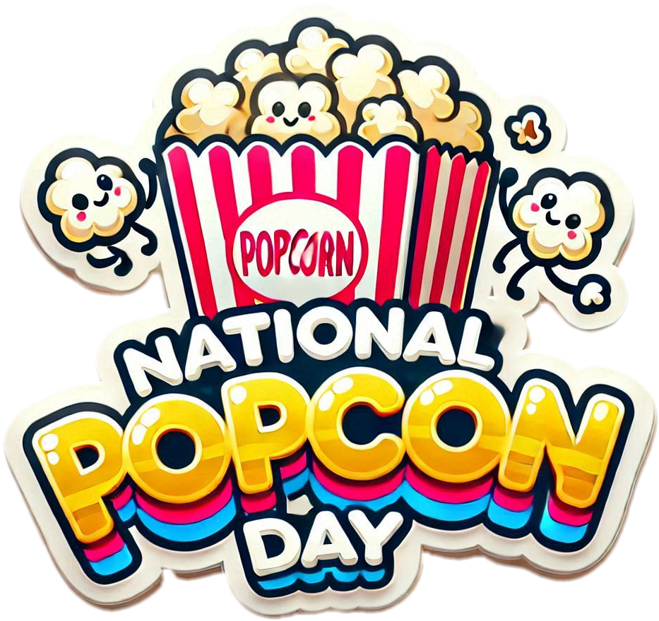 high-resolution national popcorn day png images