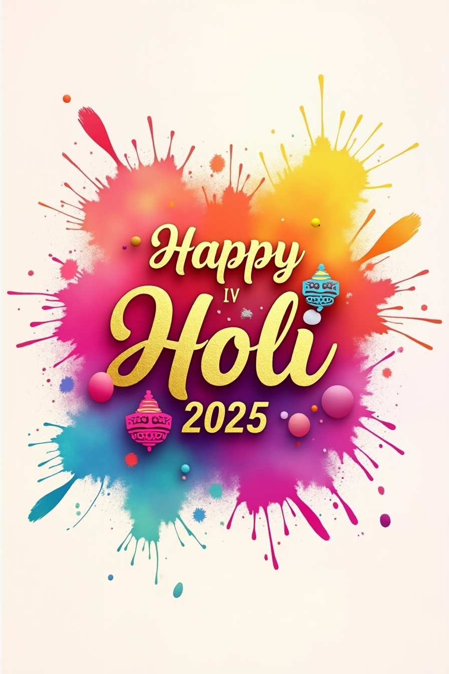 Holi 2025 wishes in Hindi and English PNG Holi 2025 wishes in Hindi and English
