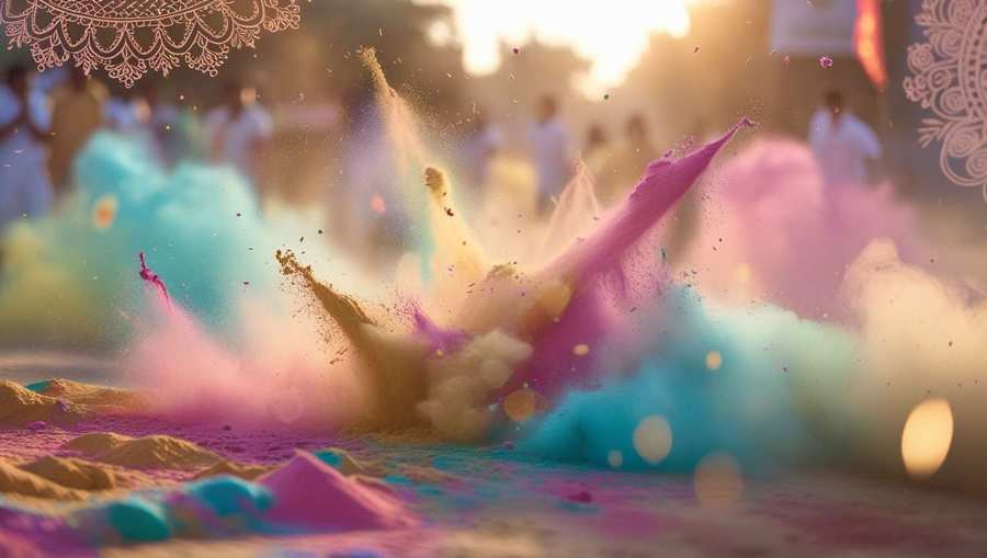 Holi Special Background For Youtube Thumbnails - Royalty Free Holi Background Image | Pngmagic Free Download Holi Special Background For Youtube Thumbnails - High Quality Holi Background Background