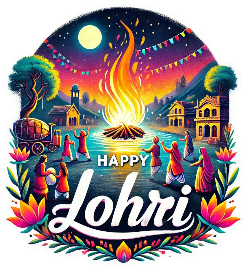 india lohri png for creative festival projects