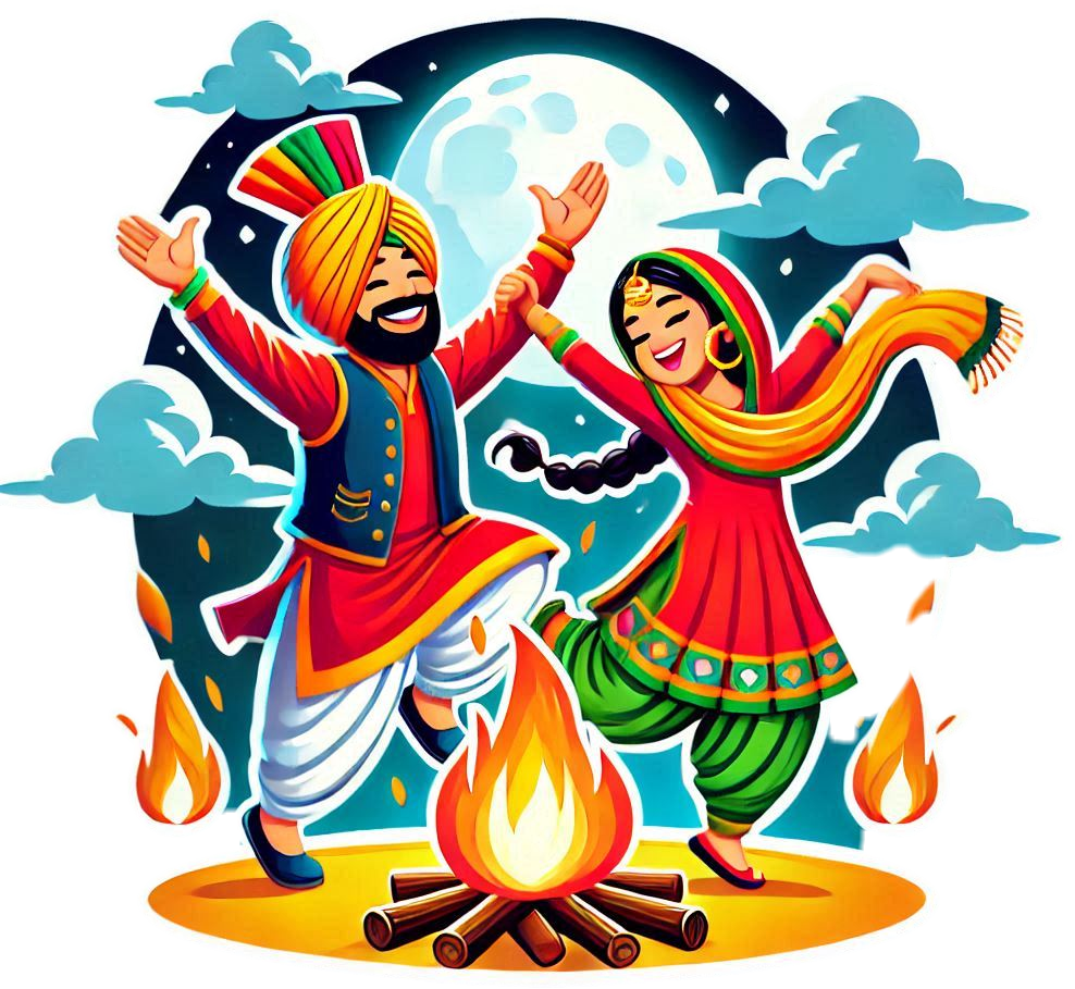 india lohri png transparent background