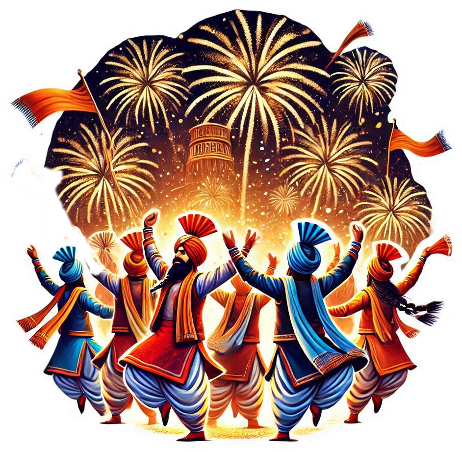 india lohri png with punjabi themes