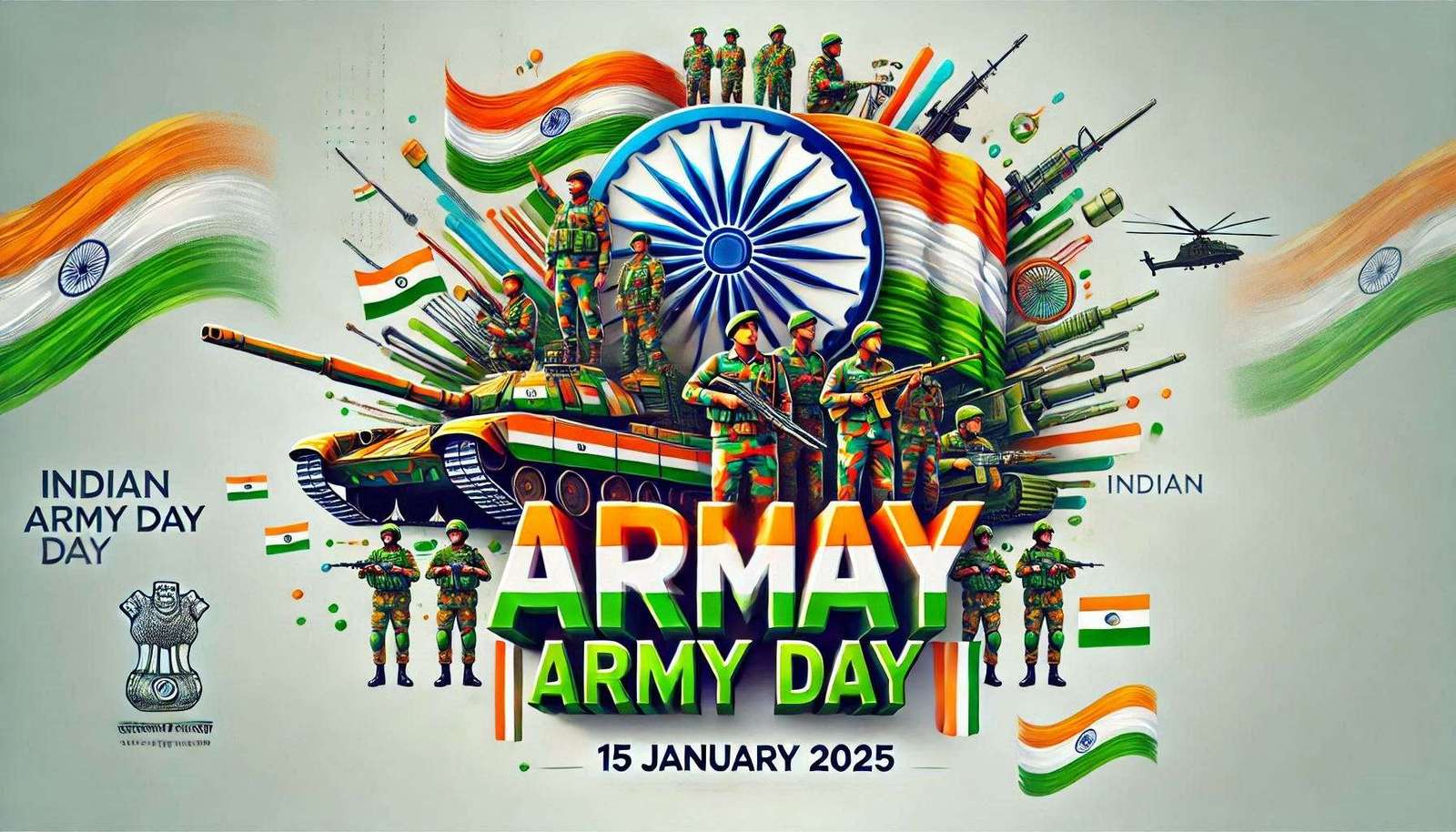 indian army day 2025 silhouette png for designs