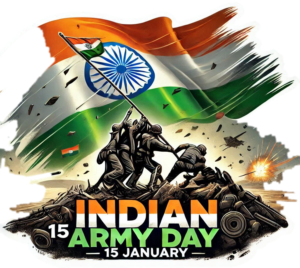 indian army day png 2025 for youtube thumbnails