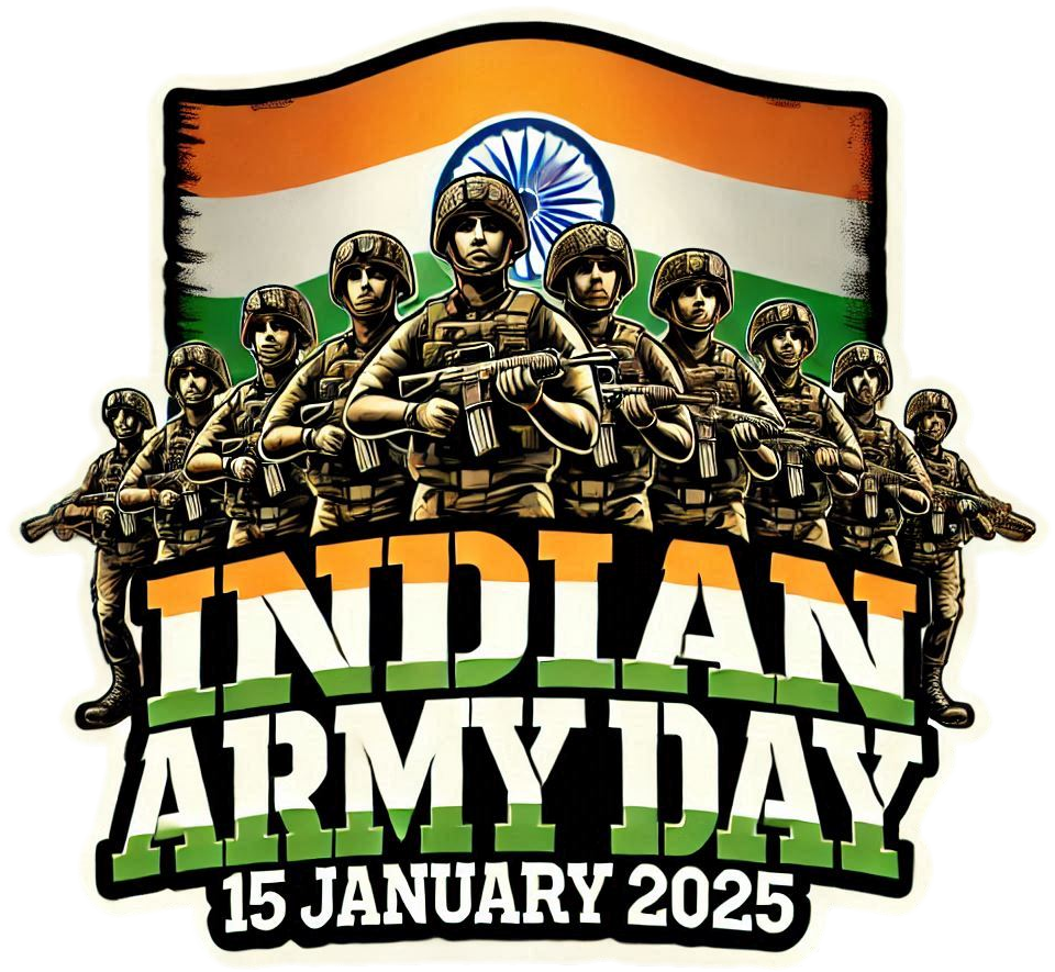 indian army day png 2025 transparent background