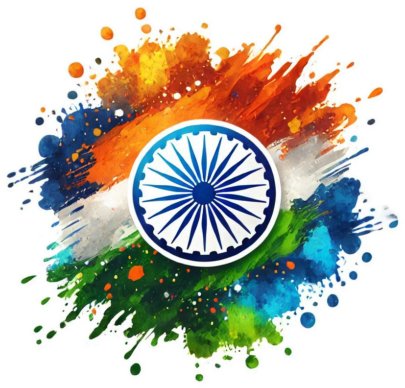 indian flag png for web design