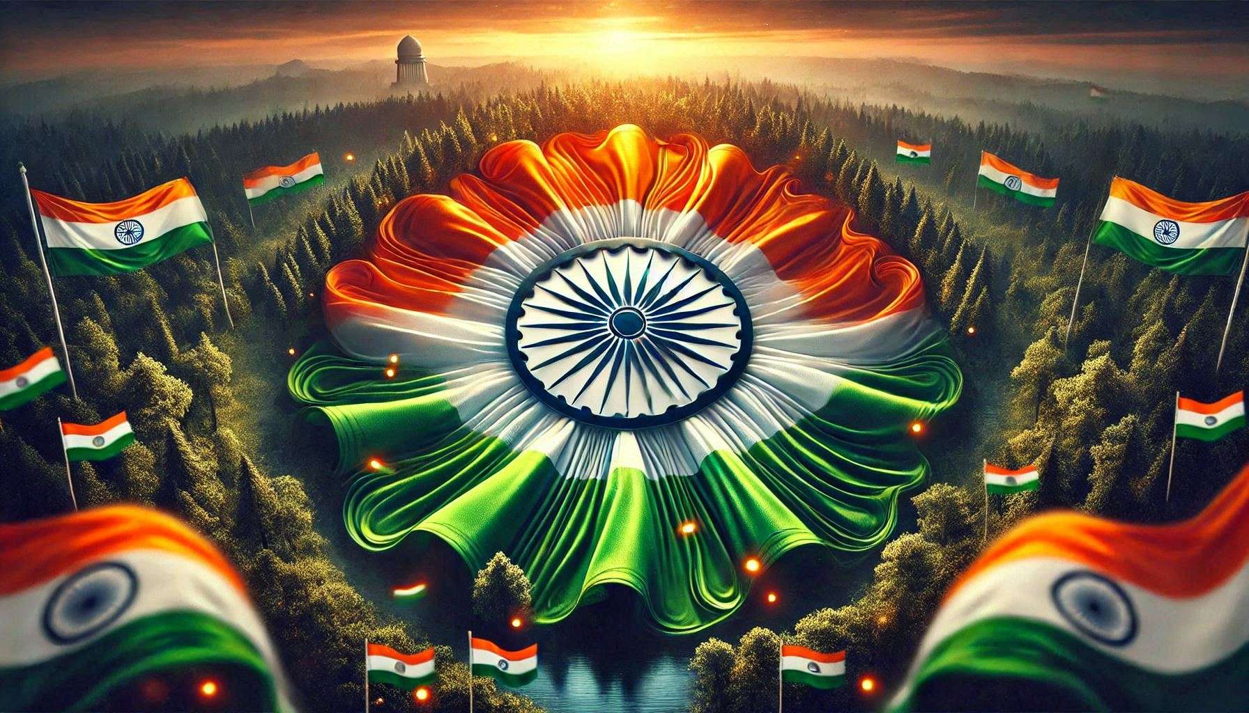 indian tricolor flag images for flag day