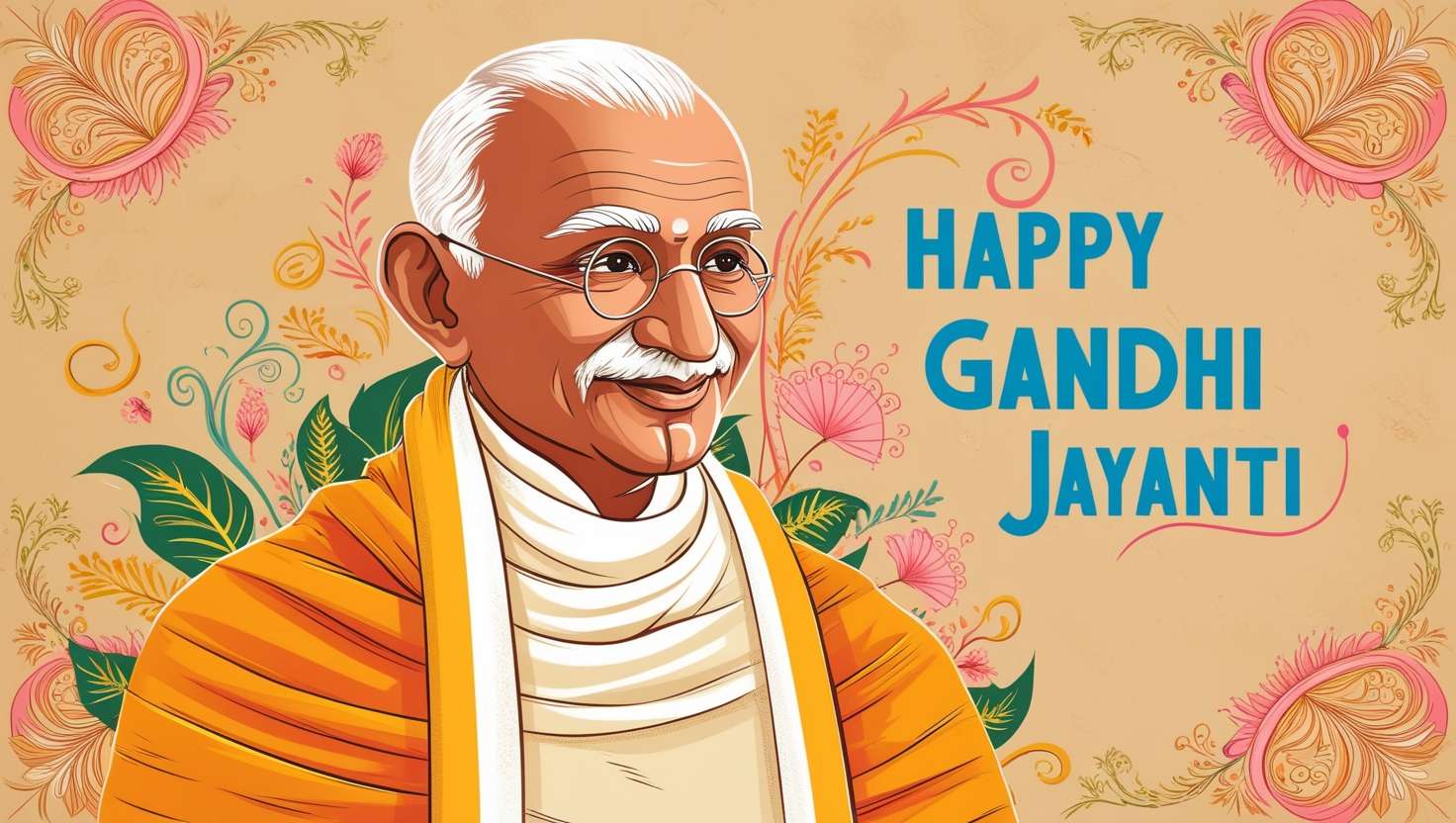 inspirational mahatma gandhi jayanti wishes images for sharing