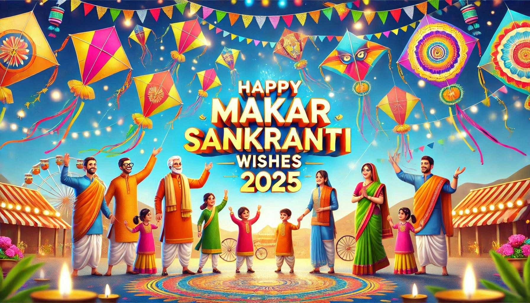 inspiring happy makar sankranti wishes 2025 with religious themes